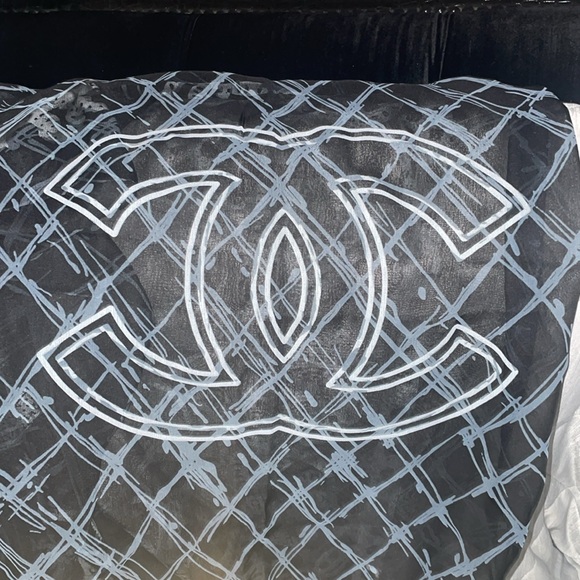 Chanel Silk Shawl - Picture 6 of 7